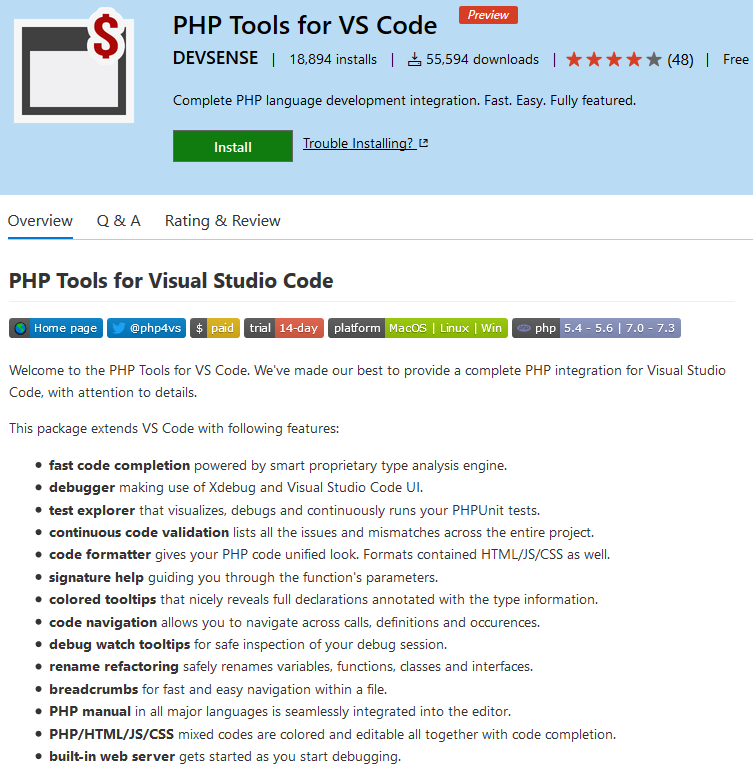 phptools-for-vscode