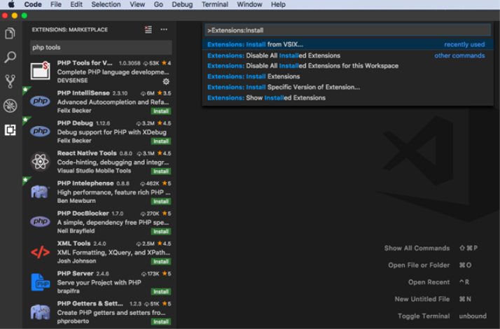 vscode-marketplace-macos-install