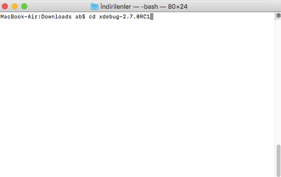 cd Xdebug