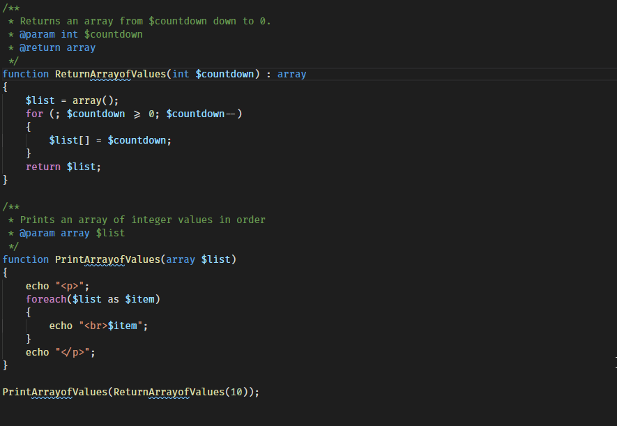 Depreciated Code
