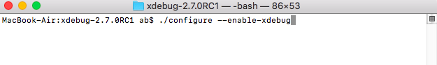 enable-xdebug