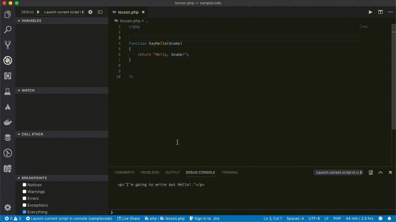 Document Hello John Example