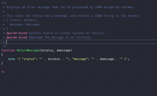 PHPTools Adding Tags