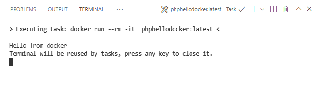 Hello docker