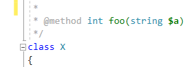 method PHPDoc tag
