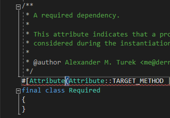 PHP 8 Attributes