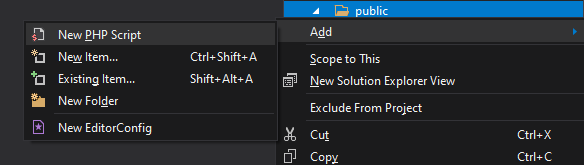 New PHP Script