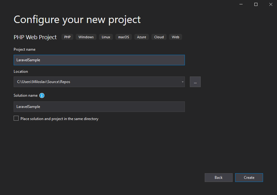 Name the project