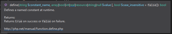 php tooltip dark