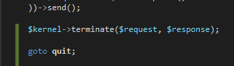 visual studio dark php colors