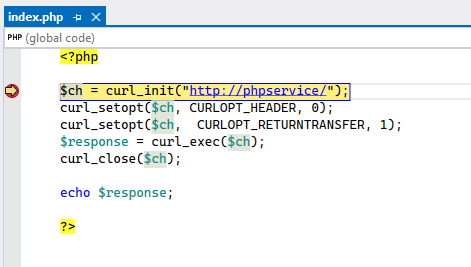 Breakpoint in the web