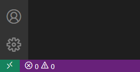VSCode Remote - green icon