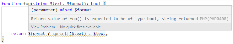 php linting