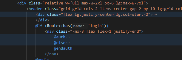 blade php completion and IntelliSense