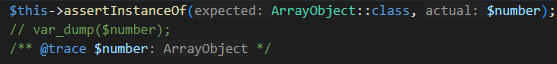 assert phpdoc