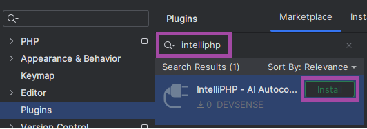 install IntelliPHP