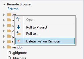 remote browser delete