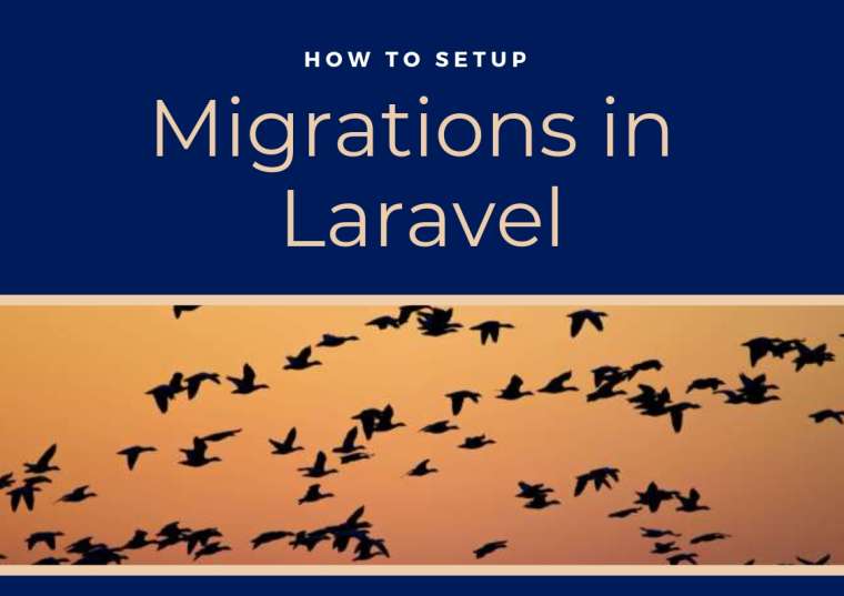 How to setup Migrations in Laravel