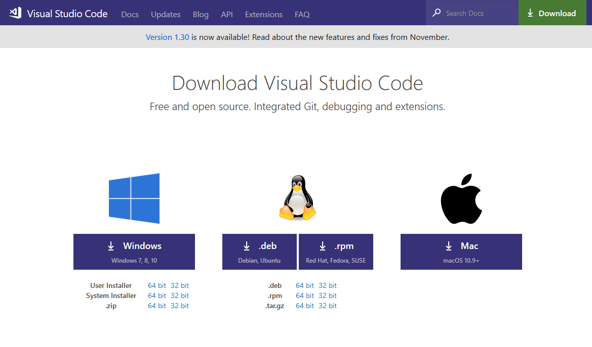 Download Visual Studio Code